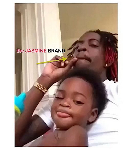 (UPDATE) Rich Homie Quan Releases Statement, In Response To Weed Video With Son: I am sorry for my actions.
