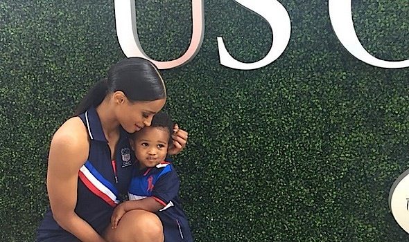 Ciara Performs ‘God Bless America’ At US Open, Brings Baby Future [VIDEO]