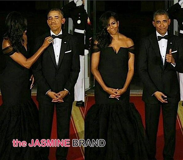 White House Hosts China State Dinner: FLOTUS Stuns in Vera Wang + Lee Daniels, NeYo Attend [Photos]
