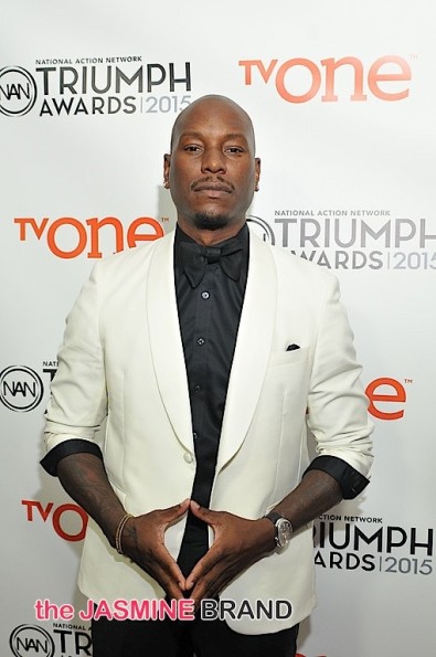 Tyrese's Advice To Single Women With Standards: Don't settle.