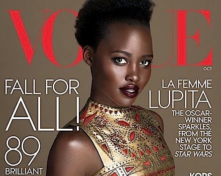 Lupita Nyong’o On Fame, Fashion & Advice From Oprah + See Her 2nd Vogue Cover! [Photos]