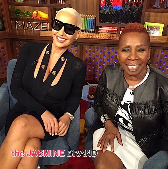 Amber Rose Talks Boobs, Nasty Rumors About Her Son + Iyanla Vanzant Doesn’t Keep In Touch With DMX Nor Sheree Whitfield [VIDEO]