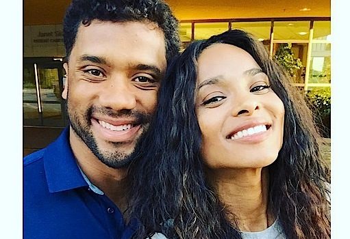 Russell Wilson Is Crazy In Love With Ciara [Photos]