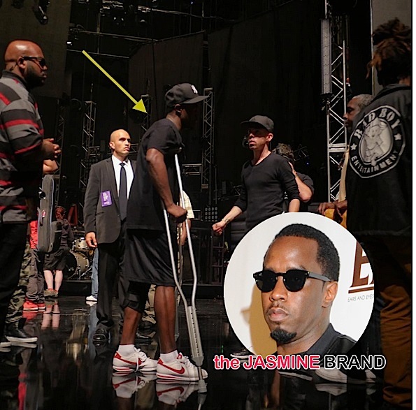The Show Must Go On! An Injured Diddy Still Plans to Perform at Award Show [Photos]