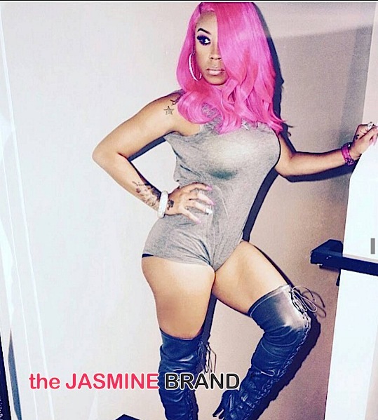 Keyshia Cole Pink Hair-the jasmine brand