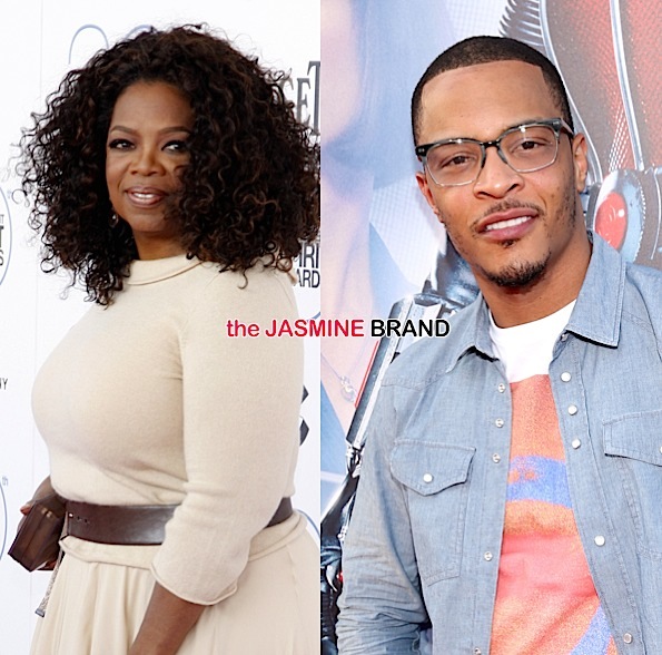 Oprah Reacts to T.I.’s Comments About A Woman President: Honey, hush your mouth.