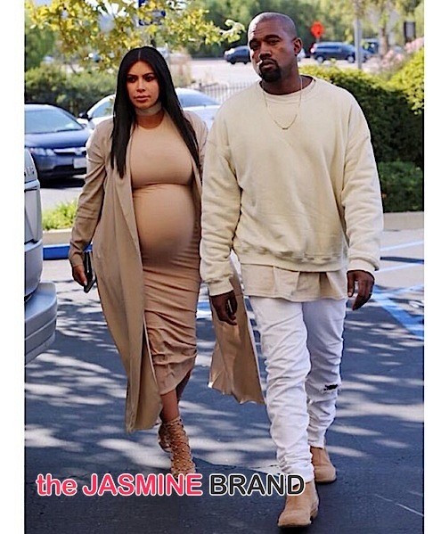 Kanye West Throws Kim Kardashian A Surprise ‘Pregnant’ Birthday Party! [Photos]