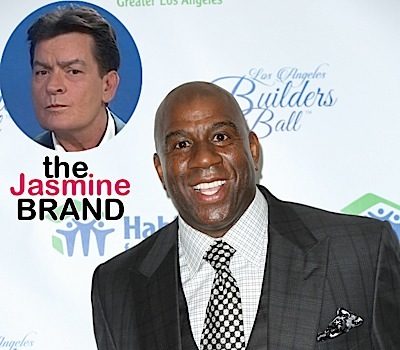 Magic Johnson Wants To Team Up With Charlie Sheen To Fight HIV