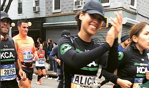 Alicia Keys Runs NYC Marathon! [Photos]