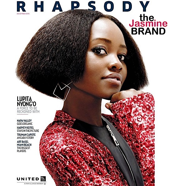 Lupita Nyong’o Snags Airline Cover