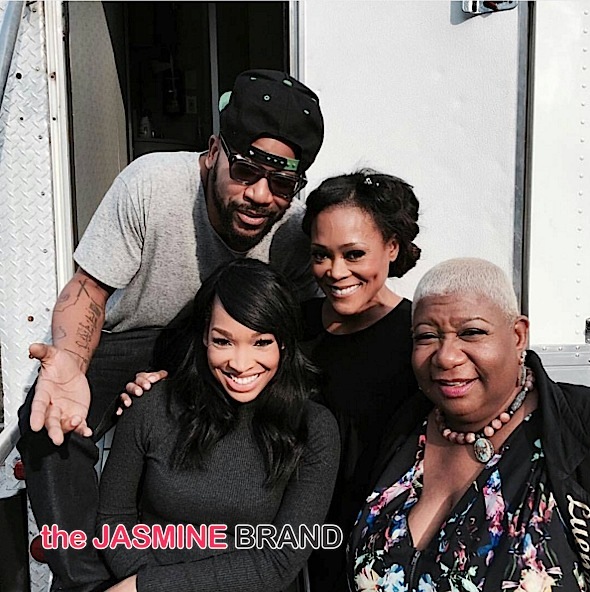 Columbus Short & Robin Givens On Set, Drake Gets Flirty With Reporter + Tiffany Pollard, Benzino, Zoe Kravitz, James Wright Chanel