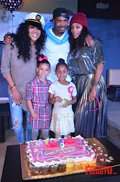 Stevie J & Mimi Faust Throw 6-Year-Old Daughter Festive Birthday Bash [Photos]