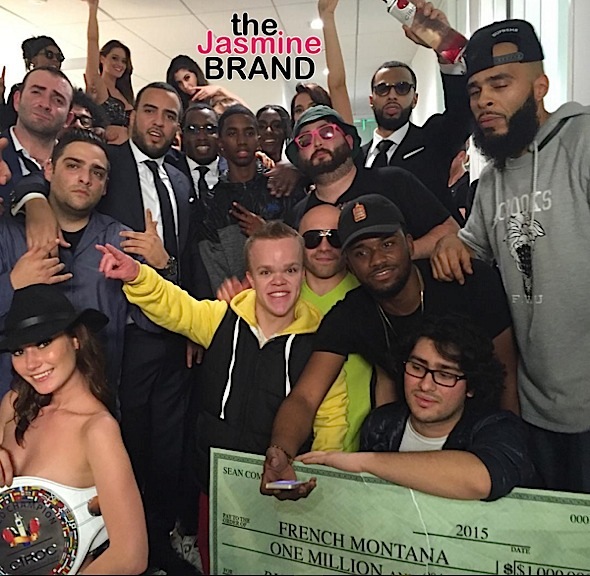 Sean ‘Diddy’ Combs Gives French Montana $1Million Dollar Bonus + Rapper Gives Back to Bronx Students [Photos]