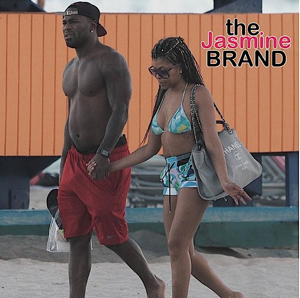 Taraji P. Henson’s New NFL Boo – Kelvin Hayden – Allegedly Has A Secret Girlfriend! [Photos]