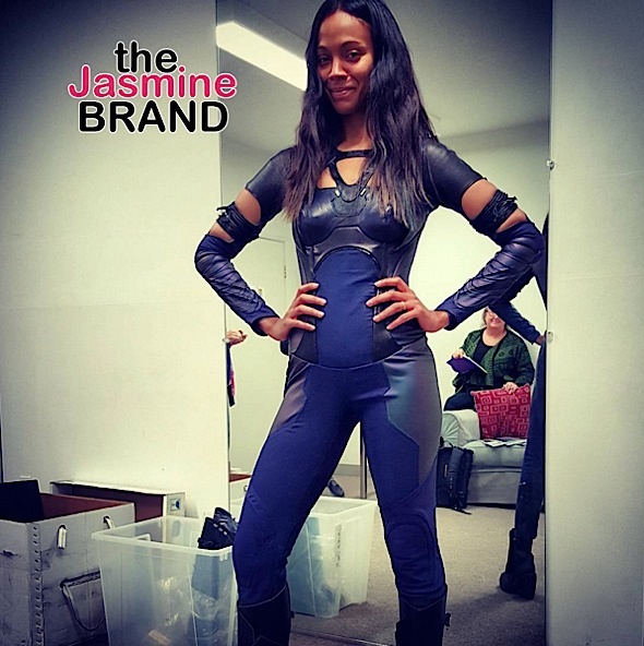 Holy Sh*t! Zoe Saldana Is Proud of Her Post Pregnancy Body [Photo] -  theJasmineBRAND