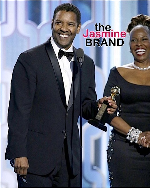 Denzel Washington Honored at Golden Globes, Receives Cecil B. DeMille Award [VIDEO]