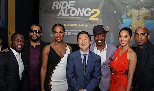 Kevin Hart, Ice Cube, Tika Sumpter, Olivia Munn Host ‘Ride Along 2’ In Miami [Photos]