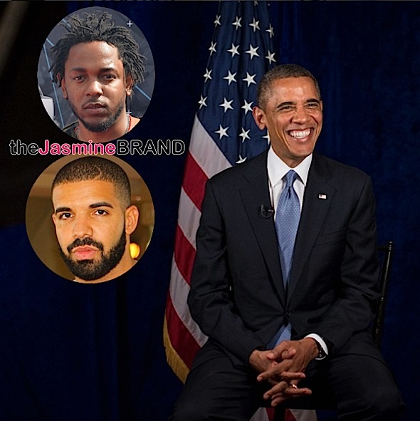 President Obama Says Kendrick Lamar Is Better Than Drake [VIDEO]