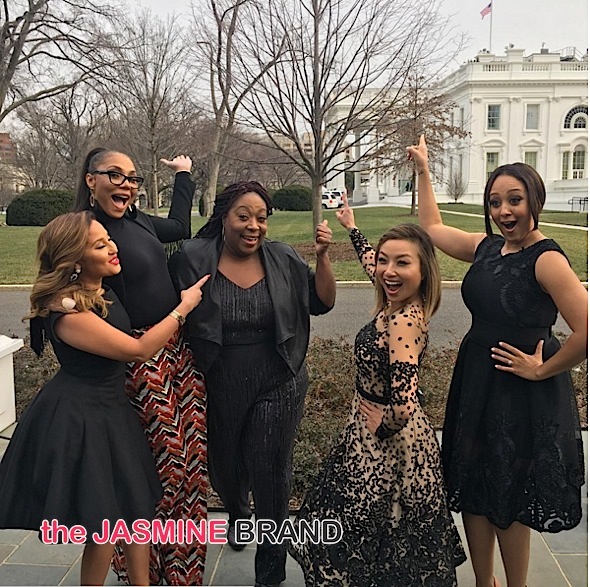 ‘The Real’ Visits White House, Kandi Burruss Is A Breastfeeding Champ, Nicki Minaj Films New Show + Viola Davis, Gabrielle Union