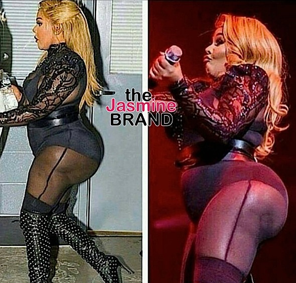 Lil Kim Slams Photoshopped Booty: The hate is so real! [Photos]
