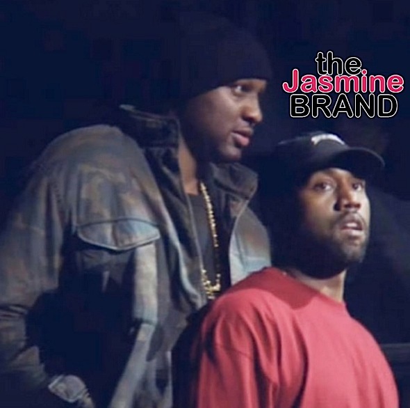 Lamar Odom Makes 1st Public Appearance at Kanye West Fashion Show [VIDEO]