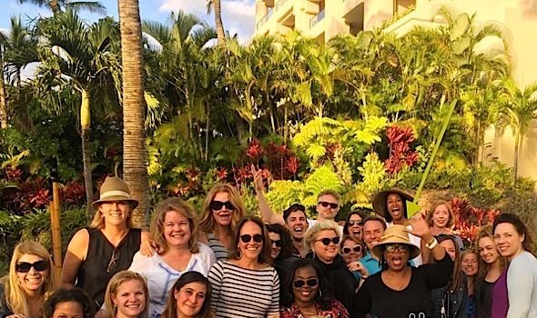 Oprah Takes Staff to Maui, Ciara & Russell Wilson Hit Knicks Game + Serena Williams Builds THIRD School!