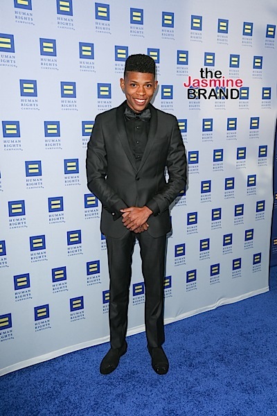 03/19/2016 - Bryshere Y. Gray - Human Rights Campaign 2016 Los Angeles Gala Dinner - Arrivals - JW Marriott Los Angeles at L.A. LIVE - Los Angeles, CA, USA - Keywords: Vertical, People, Person, Celebrity, Arrival, Attending, Awareness, LGBTQ, California, City Of Los Angeles, Arrival, Photography, Arts Culture and Entertainment, Gala, Celebrities, Marriott International Orientation: Portrait Face Count: 1 - False - Photo Credit: PRPhotos.com - Contact (1-866-551-7827) - Portrait Face Count: 1
