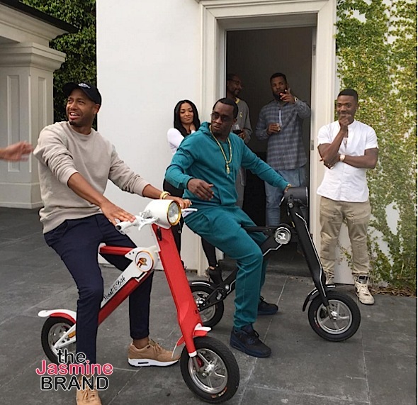 Diddy Celebrates Easter With Cassie, Nas, Ray J, Snoop & Terrence J [VIDEO]