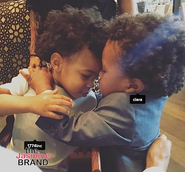 Kelly Rowland & Ciara’s Sons Share THEE Cutest Moment [Photos]