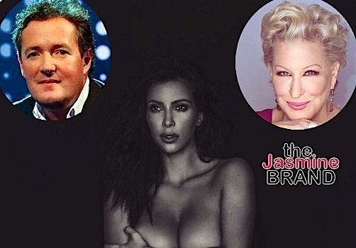 Kim Kardashian Posts MORE Nudes + Pops-Off On Bette Midler & Piers Morgan