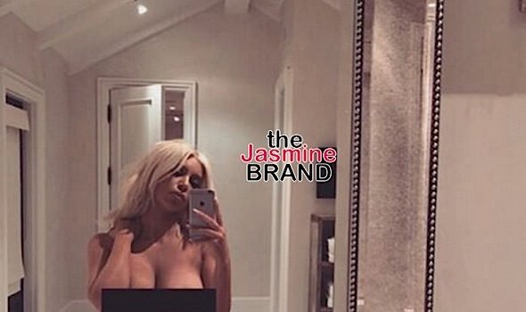Kim Kardashian Strips Naked For Instagram [Photo]