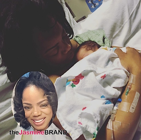 Surprise! Leela James Delivers Healthy Baby Boy [Photo]