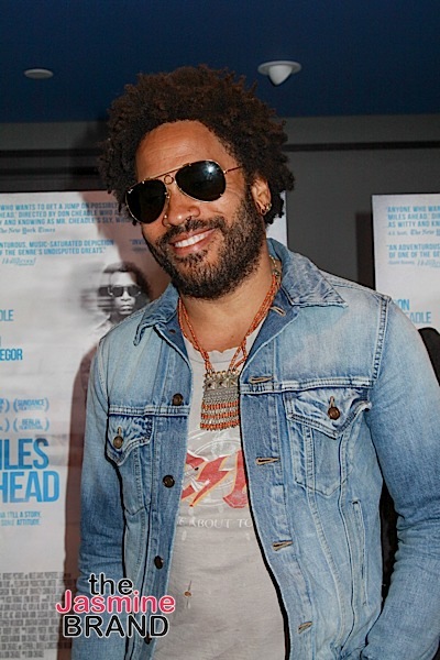 03/29/2016 - Lenny Kravitz - "Miles Ahead" Los Angeles Premiere - Arrivals - Writers Guild Theater, 135 S Doheny Drive - Beverly Hills, CA, USA - Keywords: Vertical, Film Premiere, Movie Premiere, Portrait, Photography, Film Industry, Red Carpet Event, Arts Culture and Entertainment, Celebrity, Celebrities, Person, People, Attending, Sony Picture Classics, Sony Pictures Entertainment, California Orientation: Portrait Face Count: 1 - False - Photo Credit: Izumi Hasegawa / PRPhotos.com - Contact (1-866-551-7827) - Portrait Face Count: 1