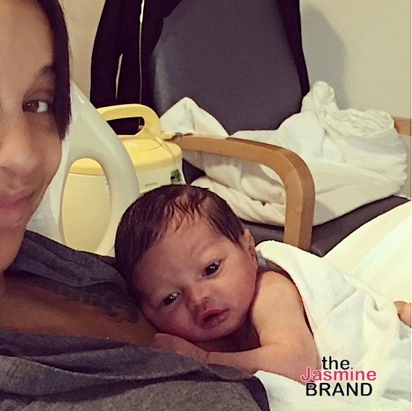 NeYo & Wife Debut Newborn Son, Shaffer [Photos]