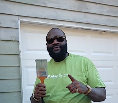 Rick Ross Partners With Southern Crescent Habitat For Humanity In Efforts To Eliminate Poverty [Photos]
