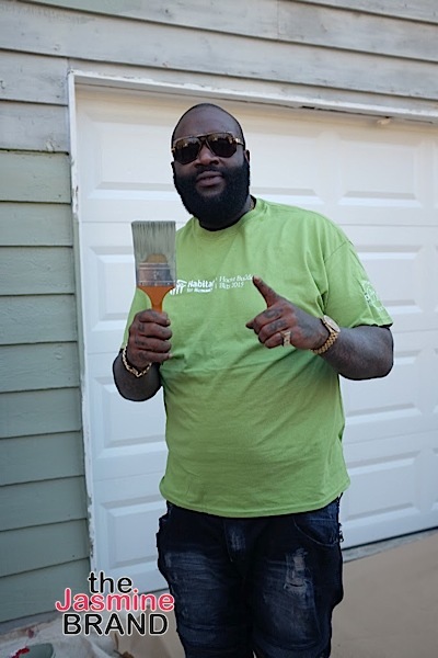 Rick Ross Partners With Southern Crescent Habitat For Humanity In Efforts To Eliminate Poverty [Photos]