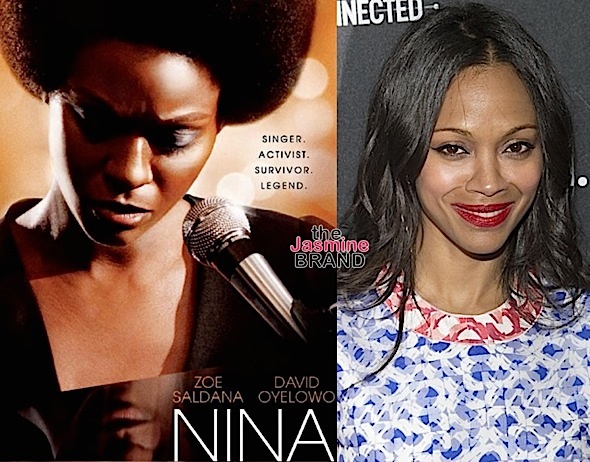 Zoe Saldana Dragged Over Nina Simone Poster + See the Trailer [VIDEO]