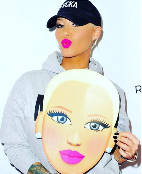 Amber Rose Makes $4 Million Off Emoji App!