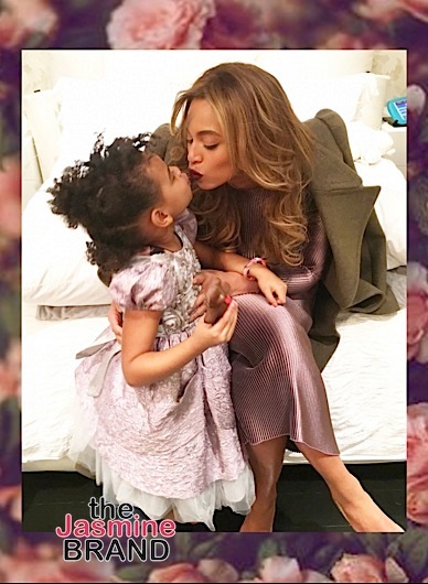 Beyonce Spends Anniversary With Blue, Jay & A Bed of Roses [Photos]