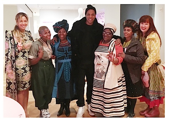 Beyonce, Jay Z & Blue Ivy Visit Cooper Hewitt Design Museum [Photos]