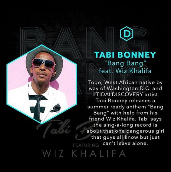 Tabi Bonney Releases “Bang Bang” Featuring Wiz Khalifa [New Music]