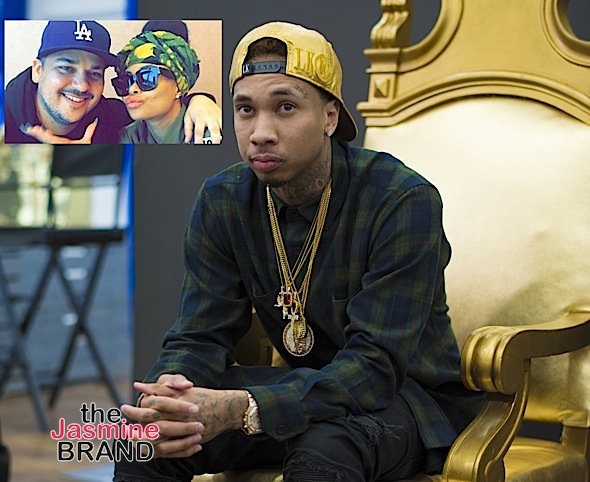 Tyga Is Happy About Blac Chyna’s Engagement, Worries About Their Son