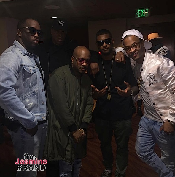 Usher, Diddy, Jermaine Dupri, T.I. & Tiny, Kandi Burruss Attend Beyonce’s ‘Formation’ Tour in ATL [Photos]