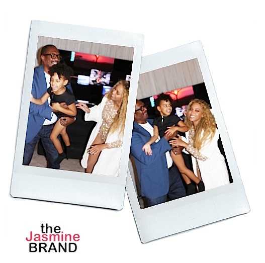 Beyonce, Blue Ivy, Jay Z & Mathew Knowles Spend Quality Time In Houston [Photos]