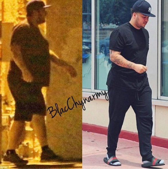 Rob Kardashian Shows Off Weight Loss! [Photo]