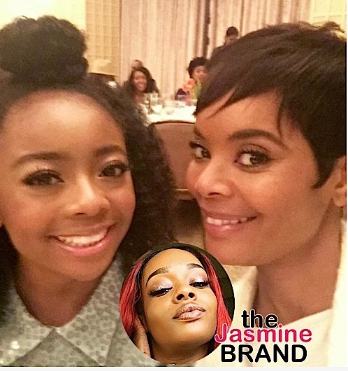 Skai Jackson’s Mom Reacts to Azealia Banks-the jasmine brand