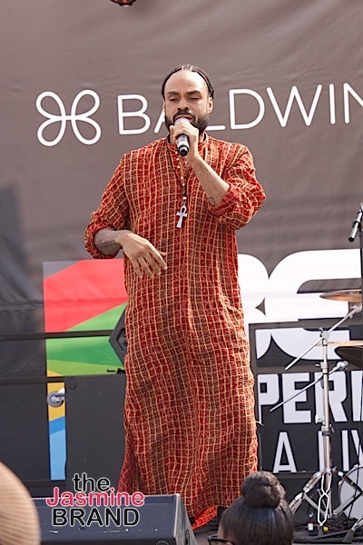 LOS ANGELES, CA - JUNE 18: Singer-Songwriter Bilal performs at the 2016 BET Experience at Baldwin Hills Crenshaw Plaza on June 18, 2016 in Los Angeles, California. (Photo by Earl Gibson/BET/Getty Images for BET)