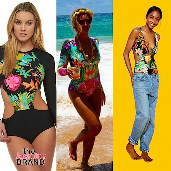 Get the Look Snag Beyonce s Hawaii Swimsuit Photos