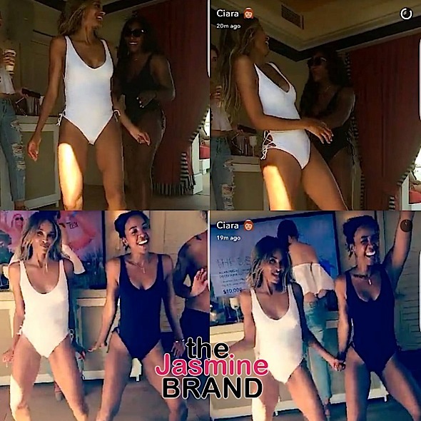 Ciara, Kelly Rowland & Serena Williams Turn Up in Las Vegas [Photos]
