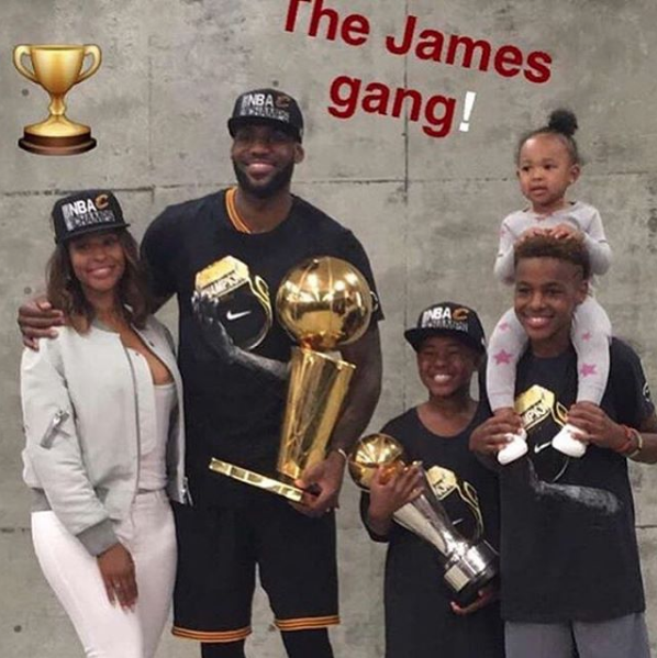 LeBron James Debuts Daughter After NBA Win, Ayesha Curry Reacts to Warriors Loss + Obama Tweets Congrats